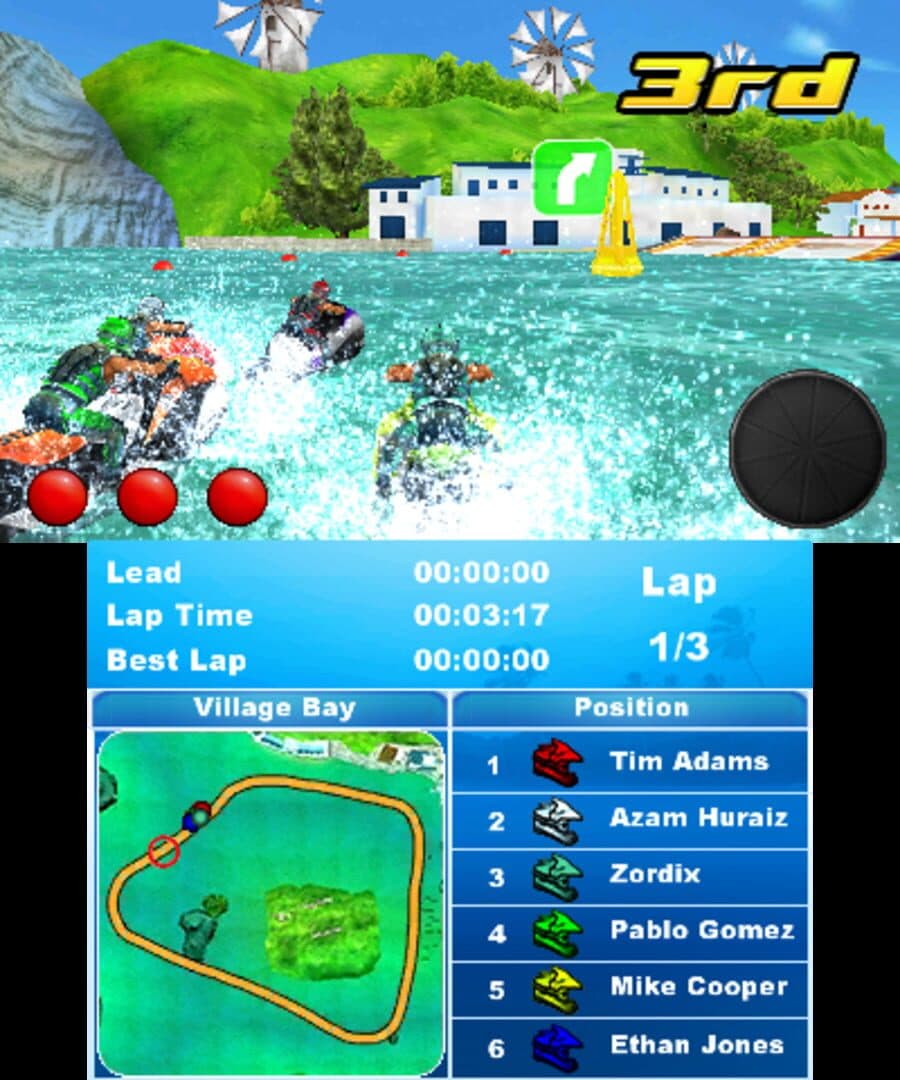 Aqua Moto Racing 3D screenshot 2