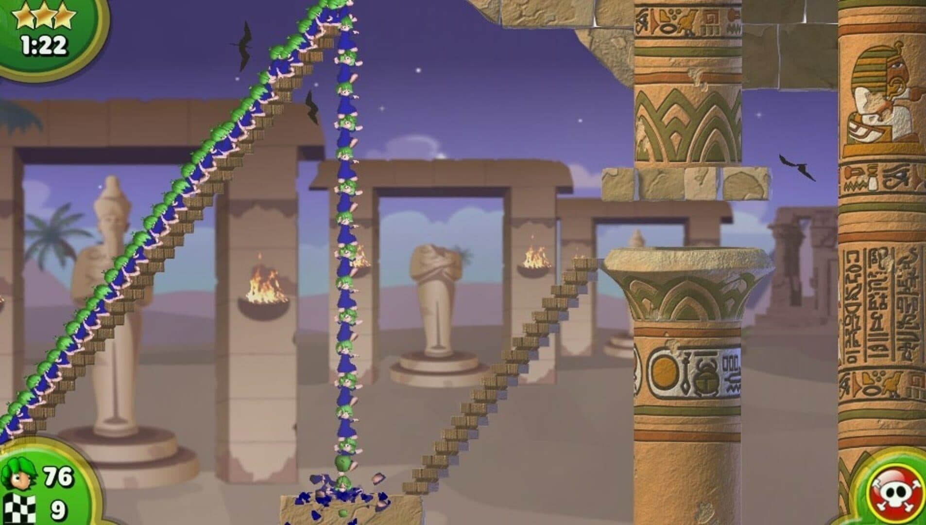 Lemmings Touch screenshot 4