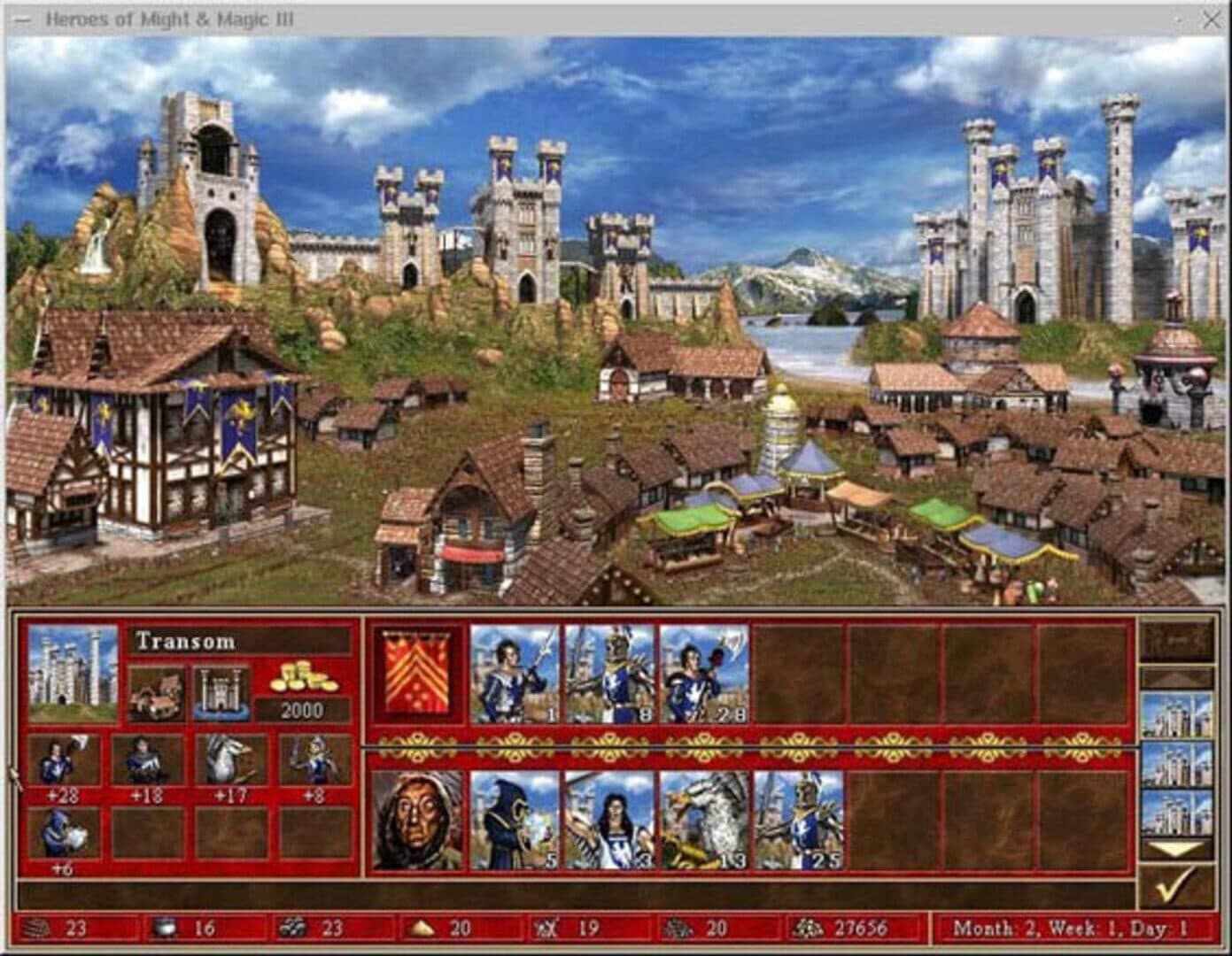 Heroes of Might and Magic III: The Restoration of Erathia screenshot 2
