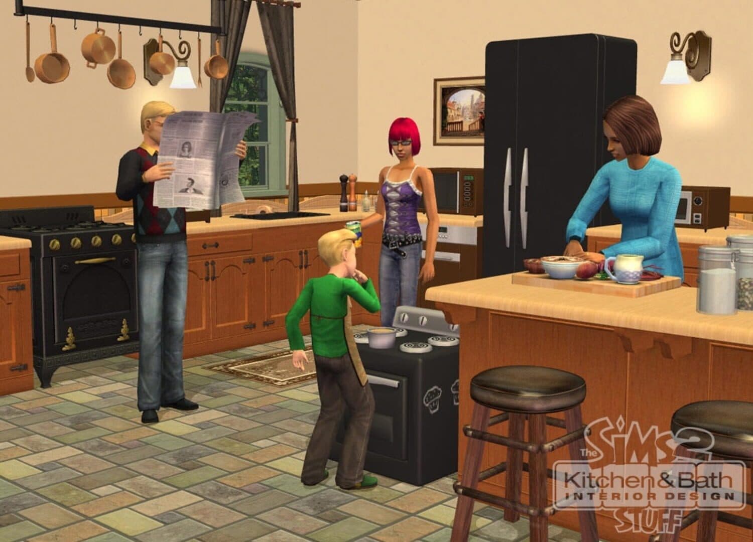 The Sims 2: Kitchen & Bath Interior Design Stuff screenshot 2
