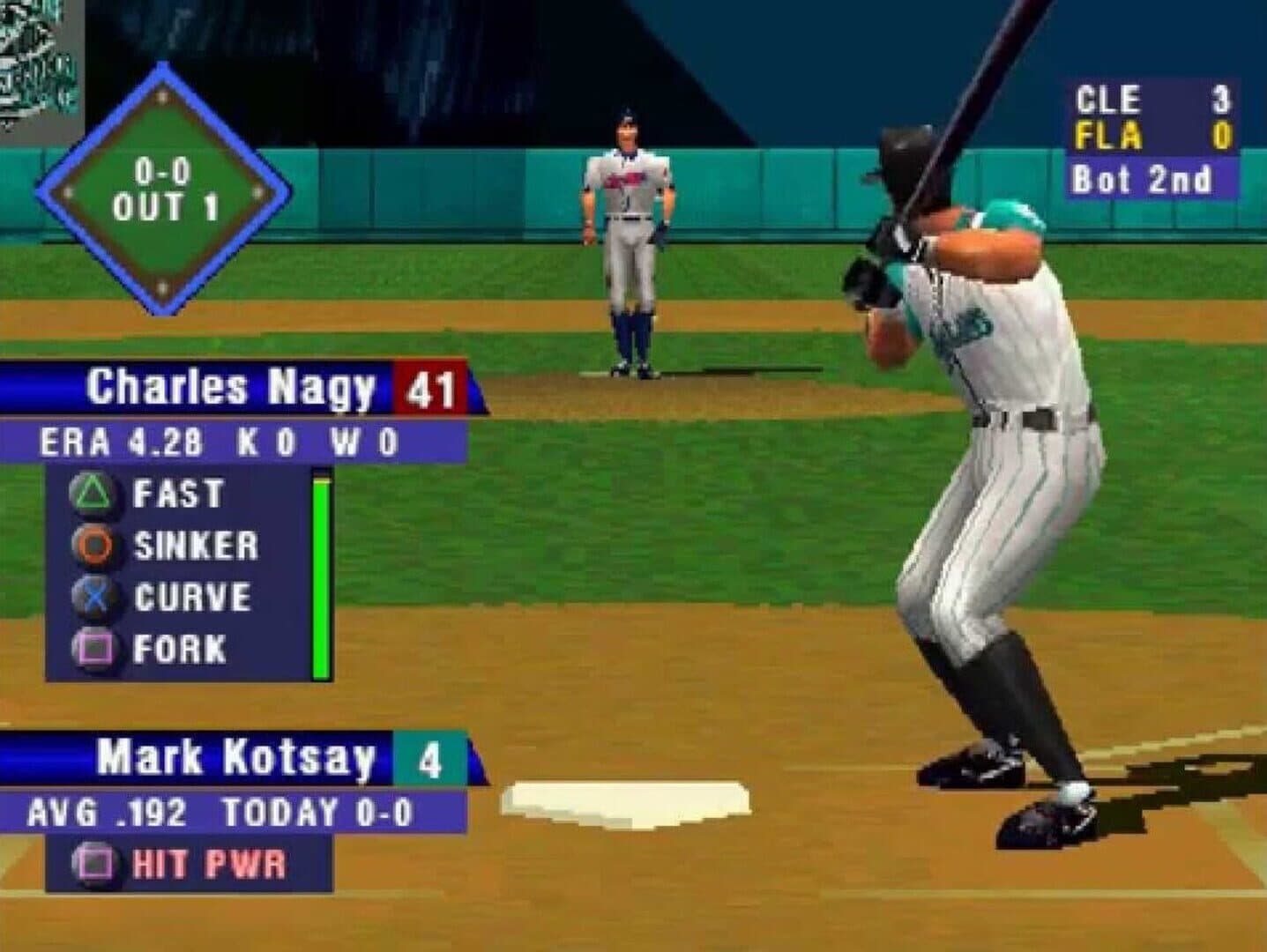 MLB 99 screenshot 1