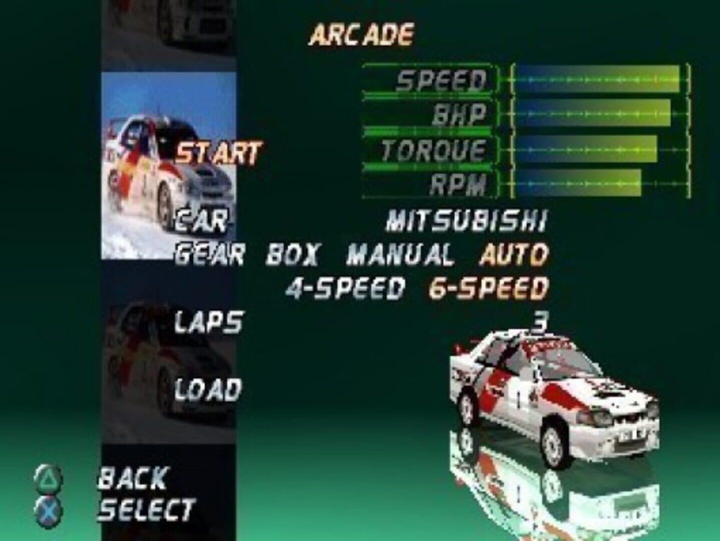 International Rally Championship screenshot 1