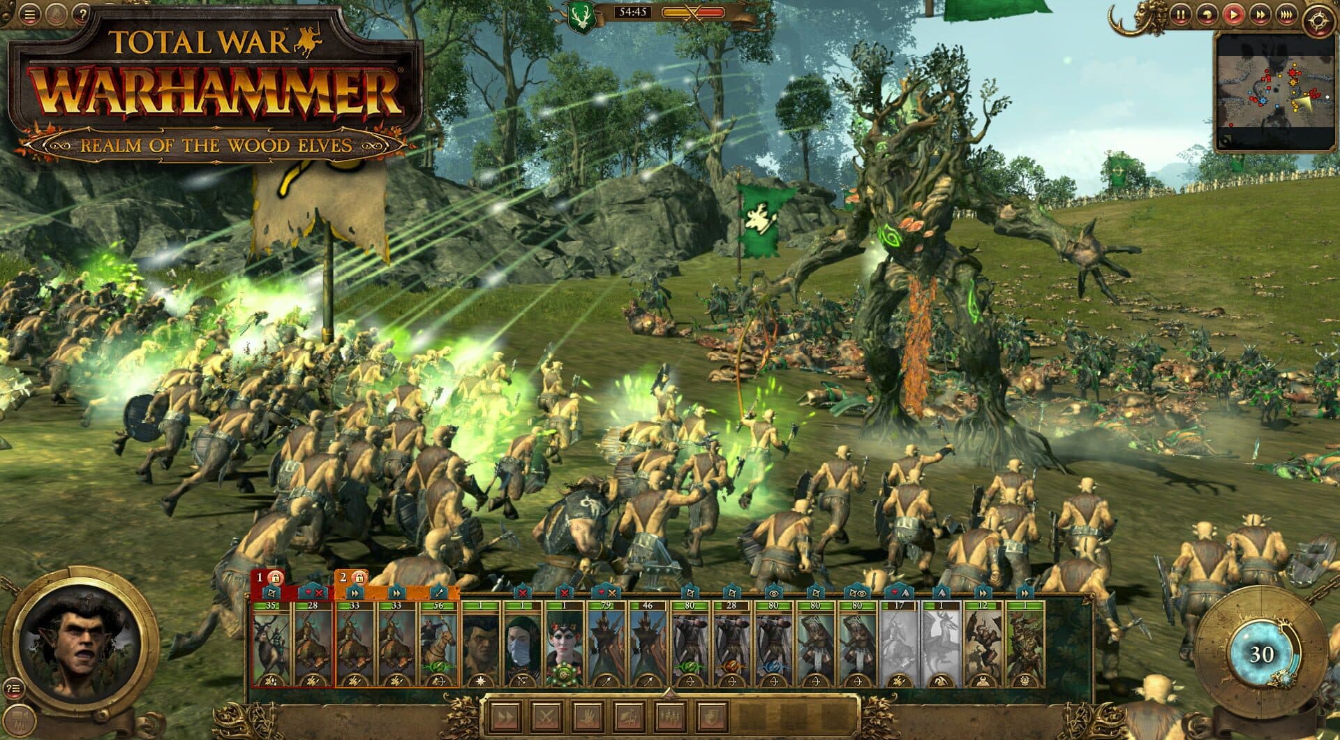 Total War: Warhammer - Realm of the Wood Elves screenshot 1