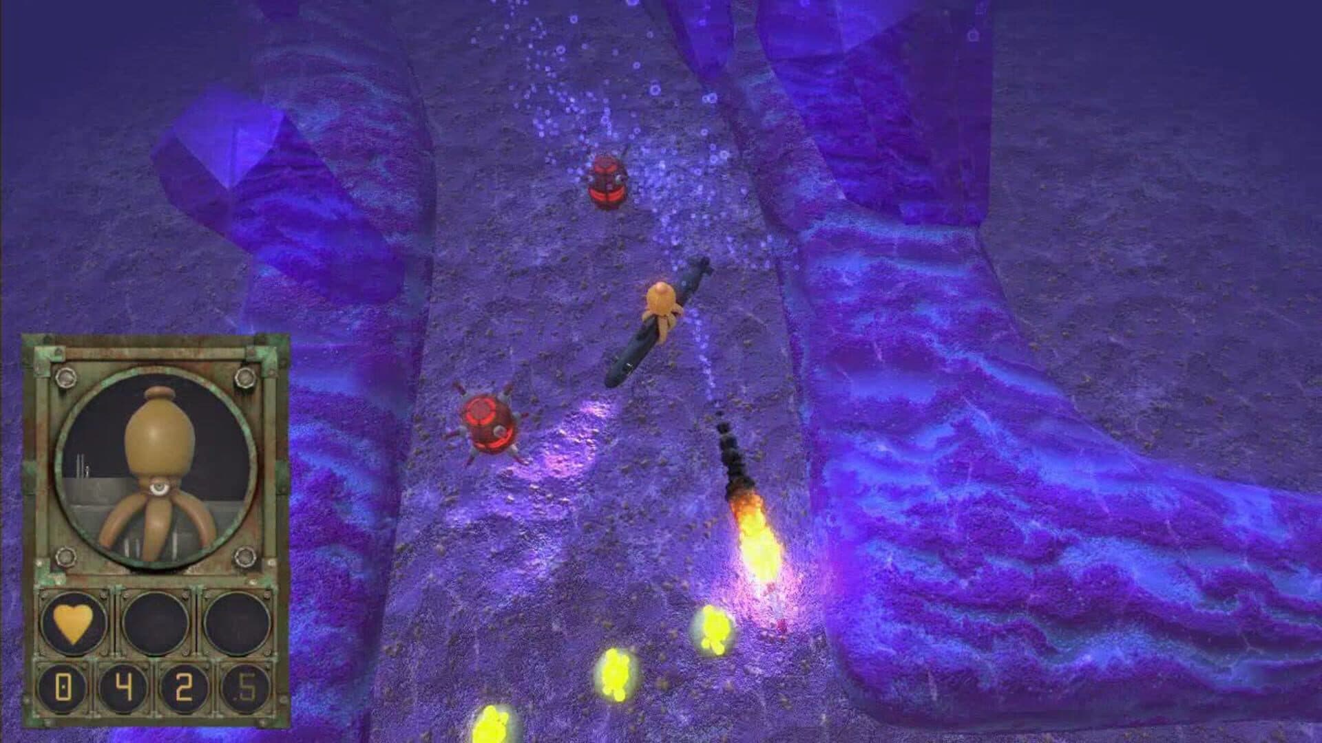 Octocopter: Super Sub Squid Escape screenshot 1