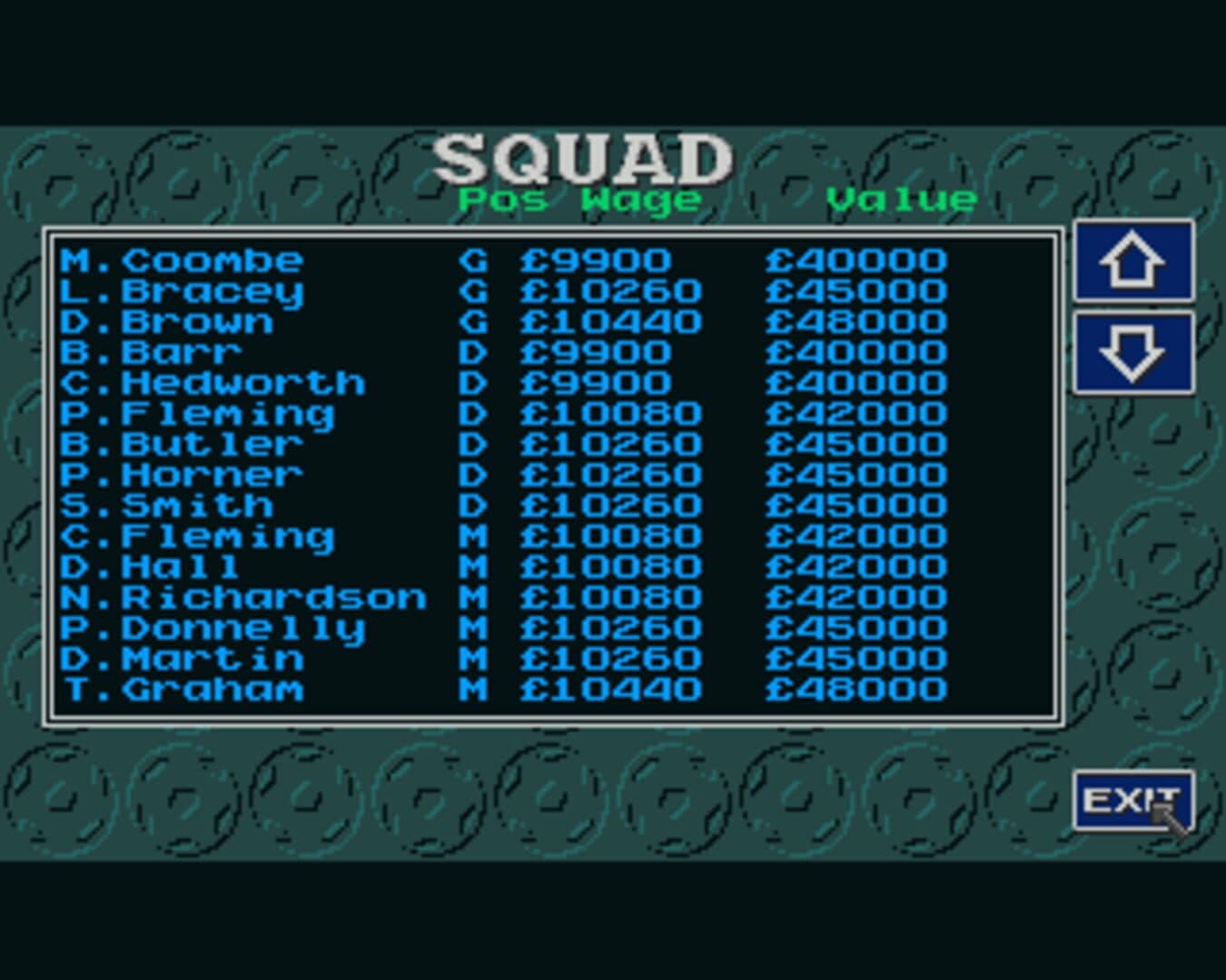 Graham Taylors Soccer Challenge screenshot 2