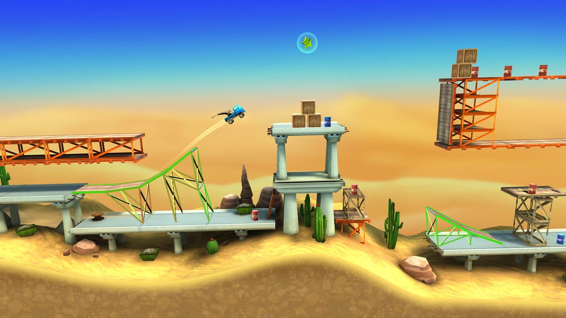Bridge Constructor: Stunts screenshot 3