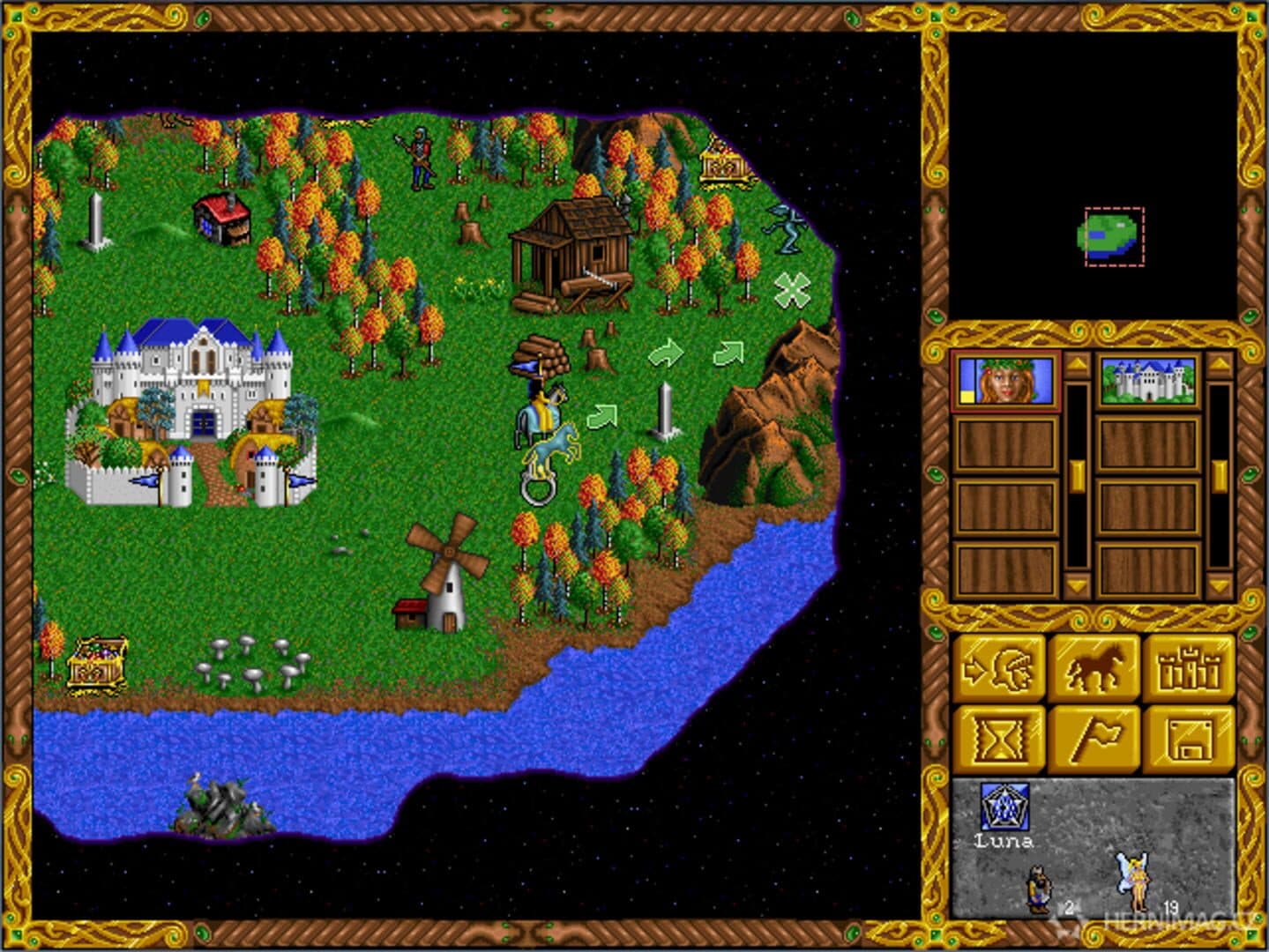 Heroes of Might and Magic: A Strategic Quest screenshot 1