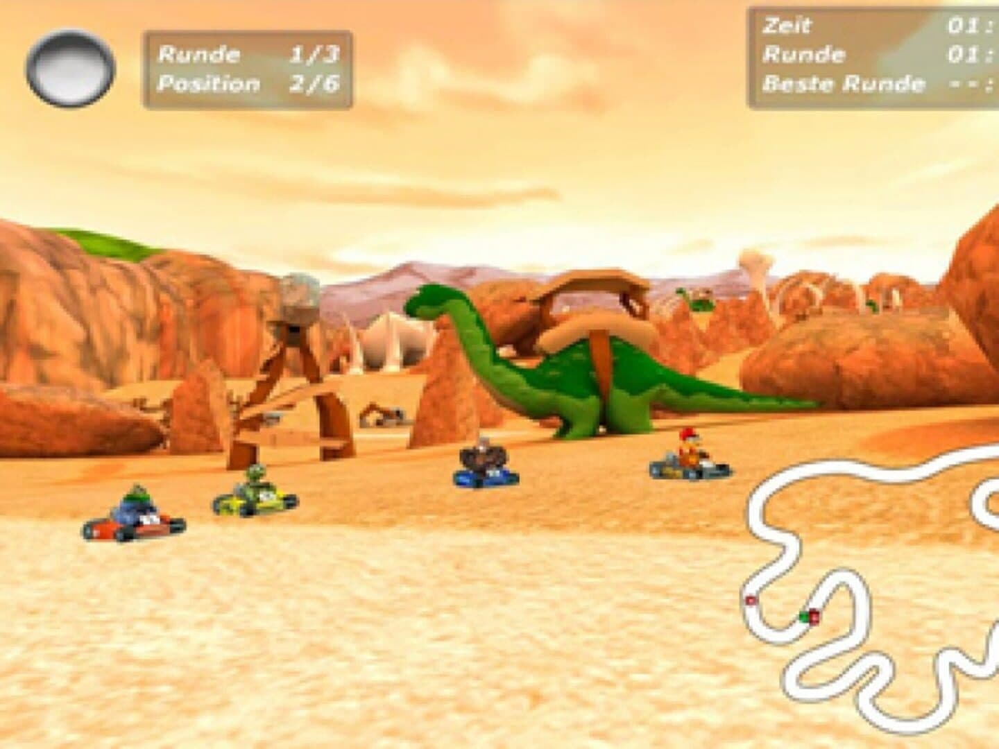Crazy Chicken Kart 3 screenshot 1