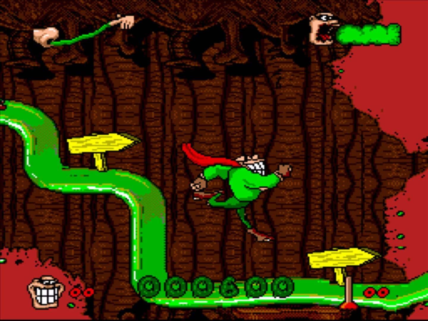 Boogerman: A Pick and Flick Adventure screenshot 1