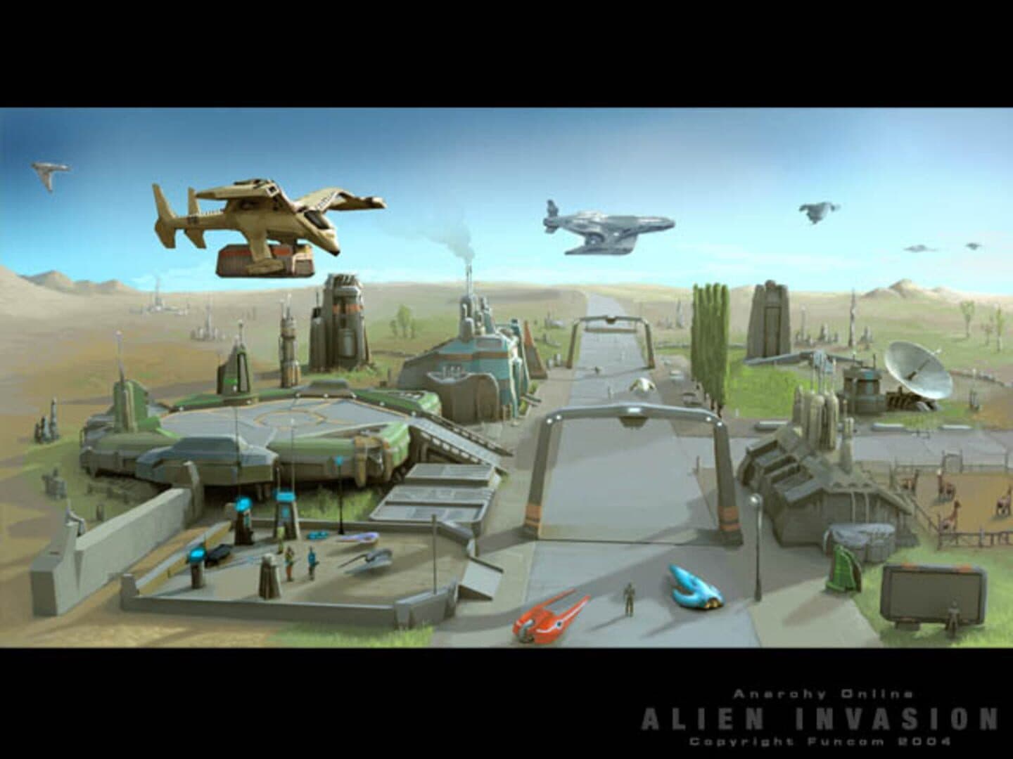 Anarchy Online: Alien Invasion screenshot 1