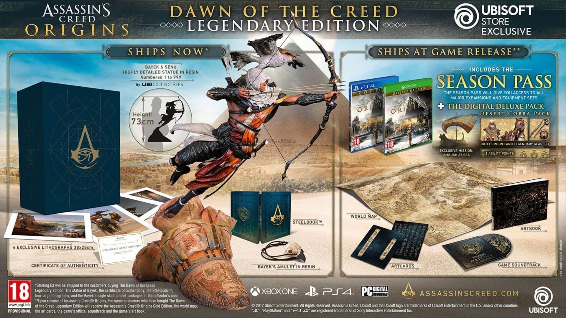 Assassin's Creed: Origins - Dawn of the Creed Legendary Edition screenshot 1