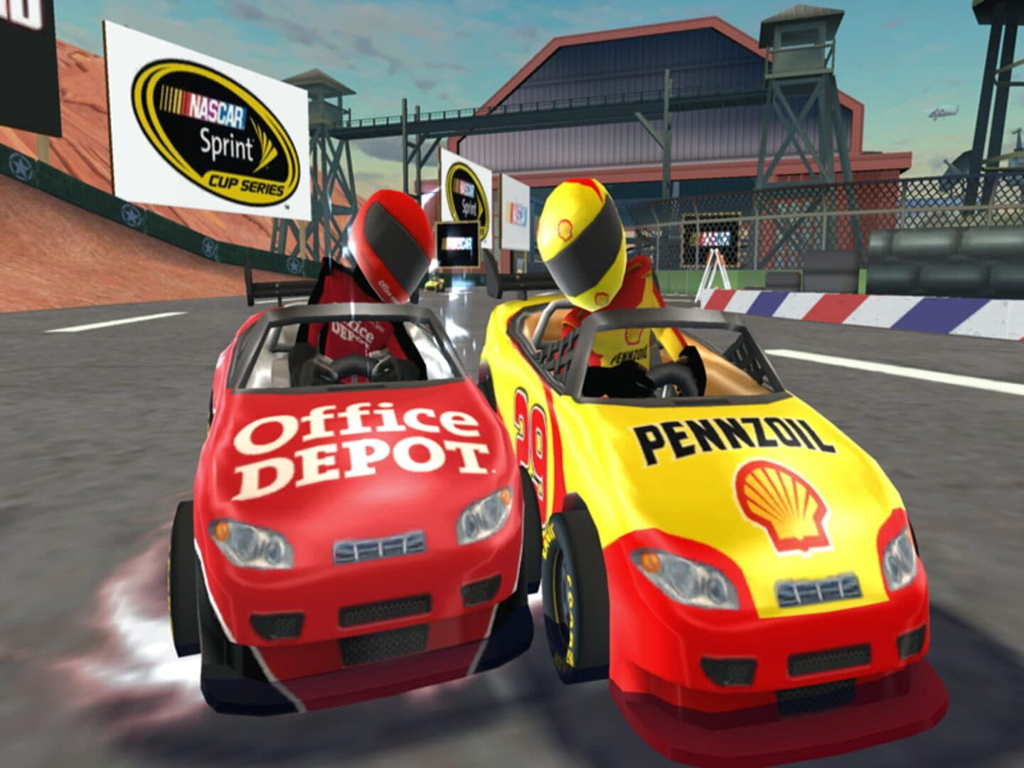 NASCAR Kart Racing screenshot 1