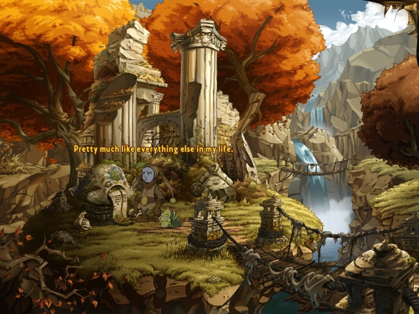 The Whispered World screenshot 2