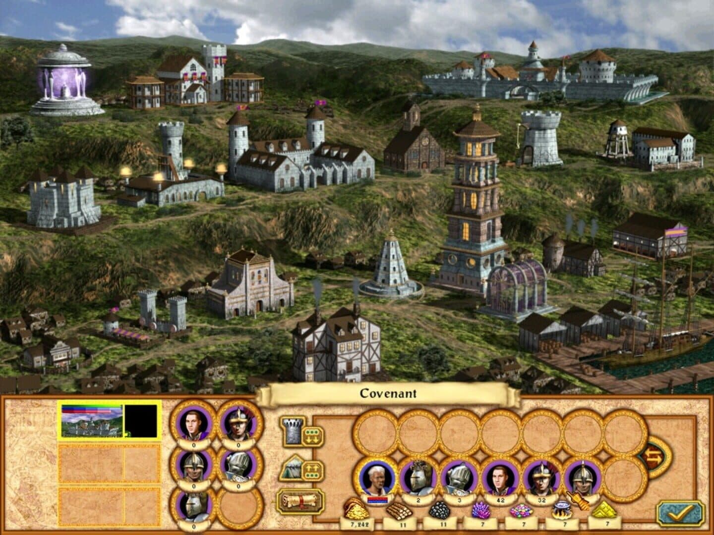 Heroes of Might and Magic IV: The Gathering Storm screenshot 1