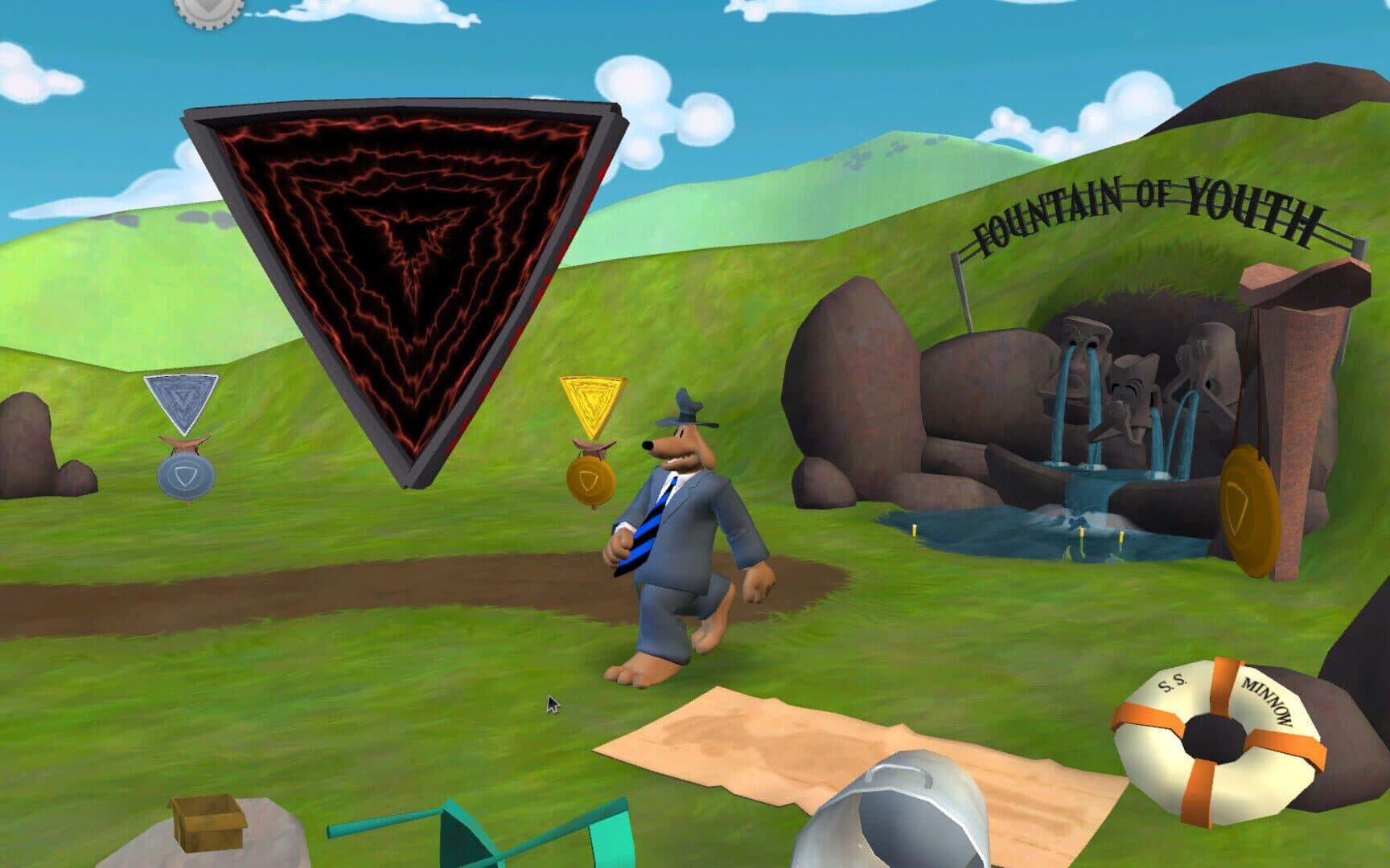 Sam & Max: Beyond Time and Space - Episode 2: Moai Better Blues screenshot 2