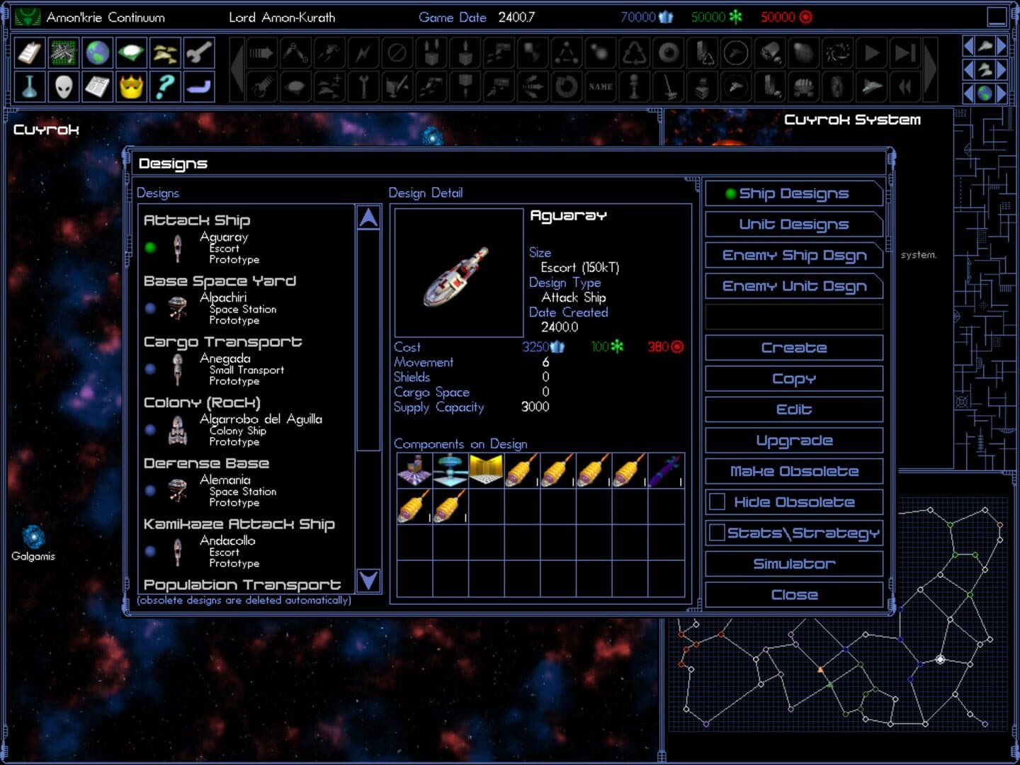 Space Empires IV Deluxe screenshot 1