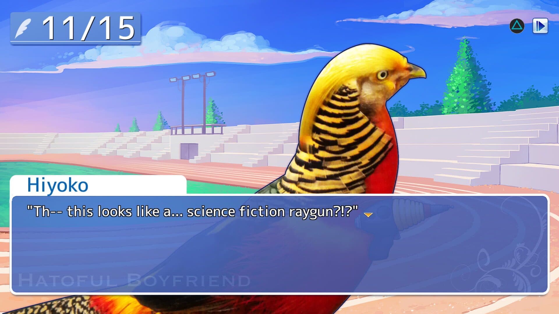 Hatoful Boyfriend screenshot 3
