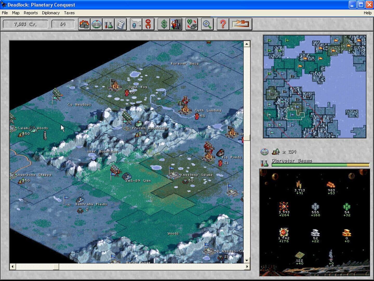 Deadlock: Planetary Conquest screenshot 1
