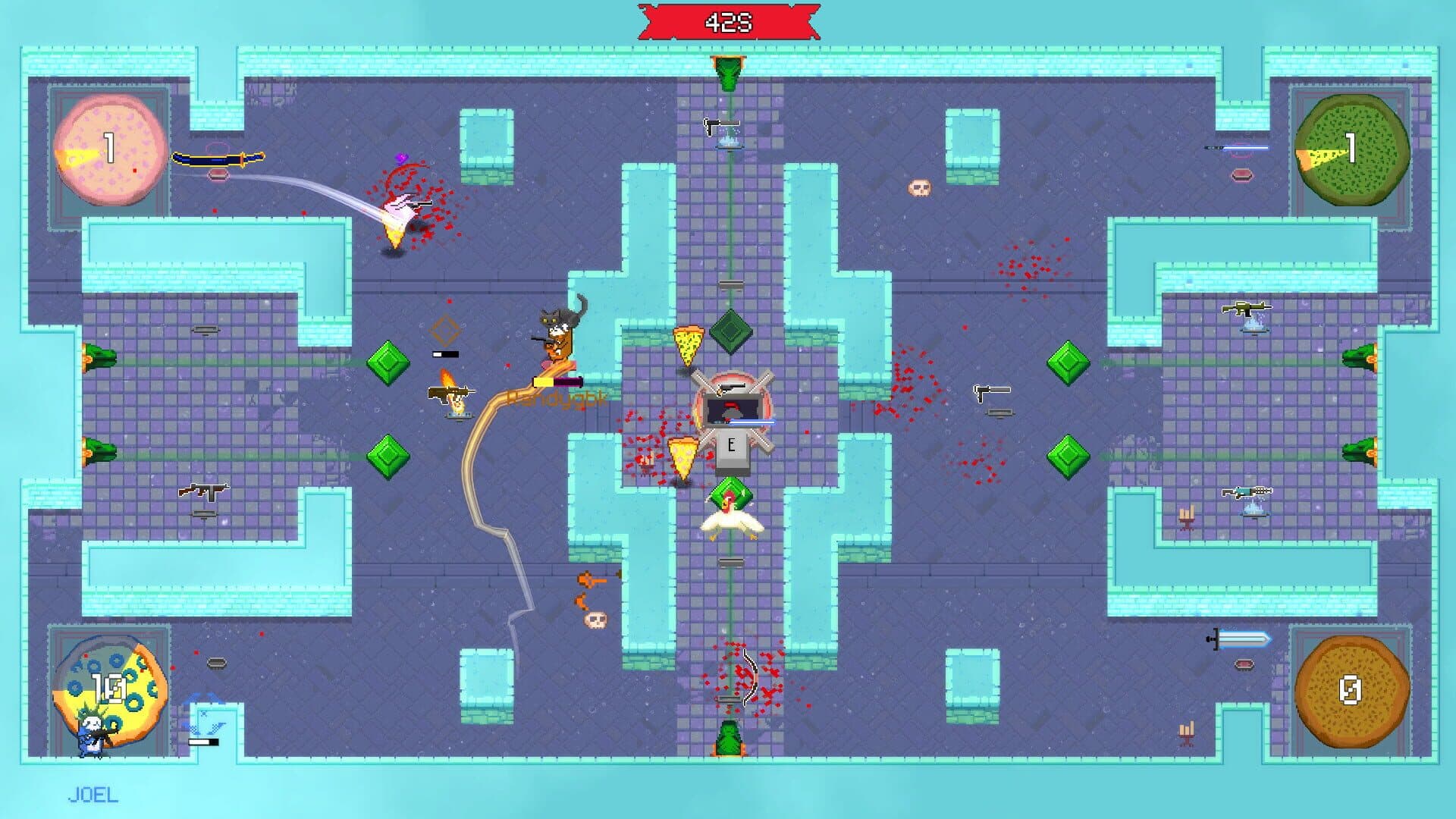 Battlesloths 2025: The Great Pizza Wars screenshot 1
