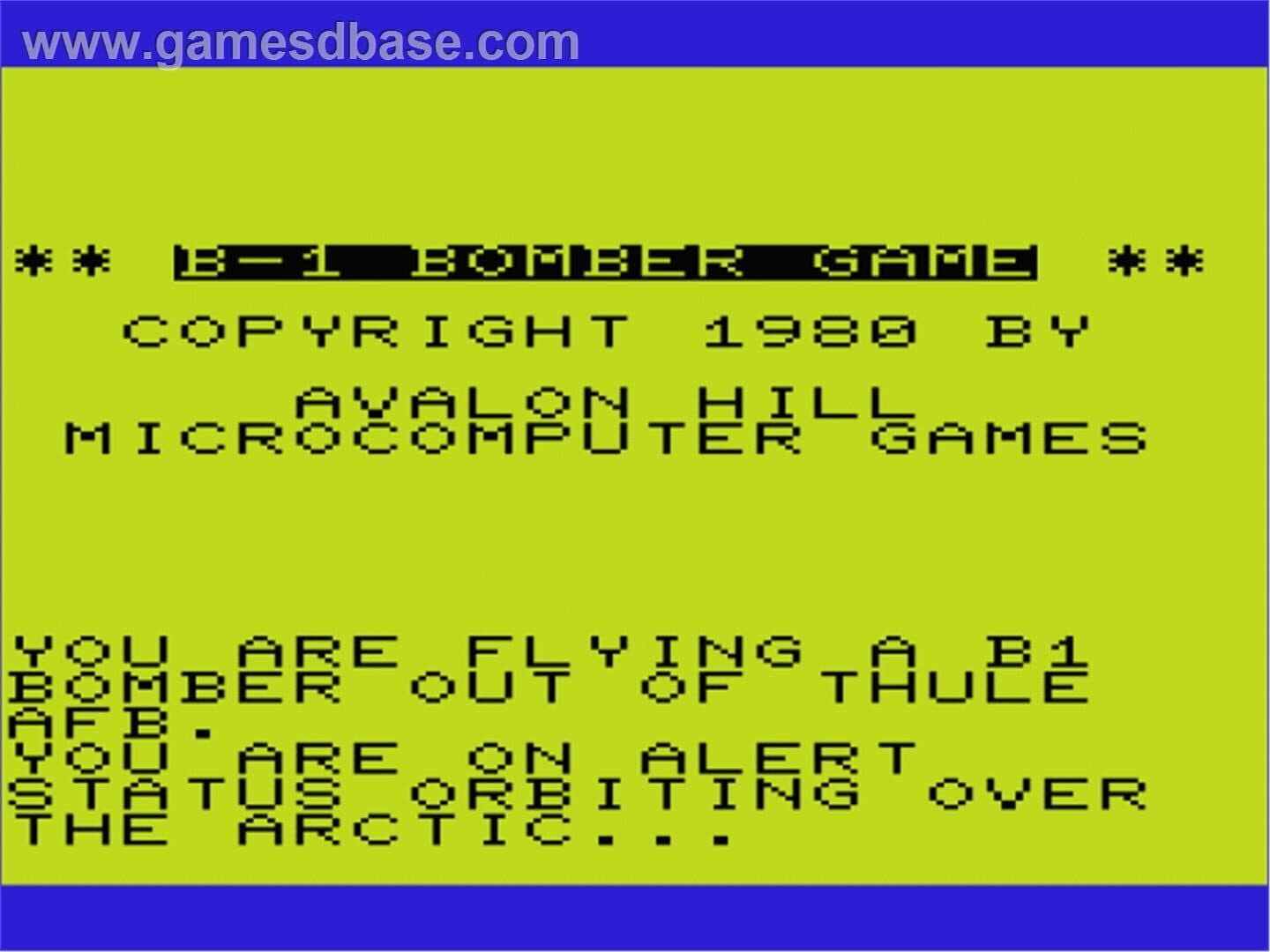 B-1 Nuclear Bomber screenshot 1