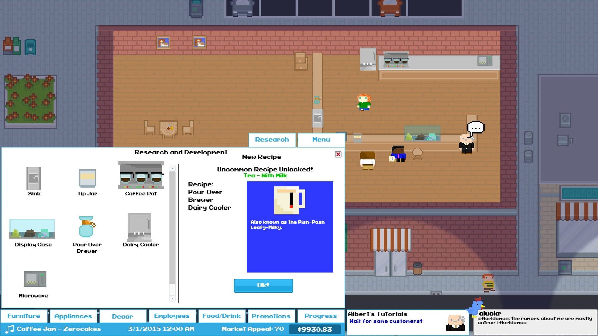 Beans: The Coffee Shop Simulator screenshot 2