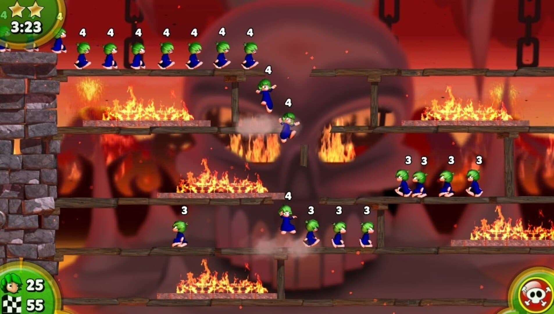 Lemmings Touch screenshot 5