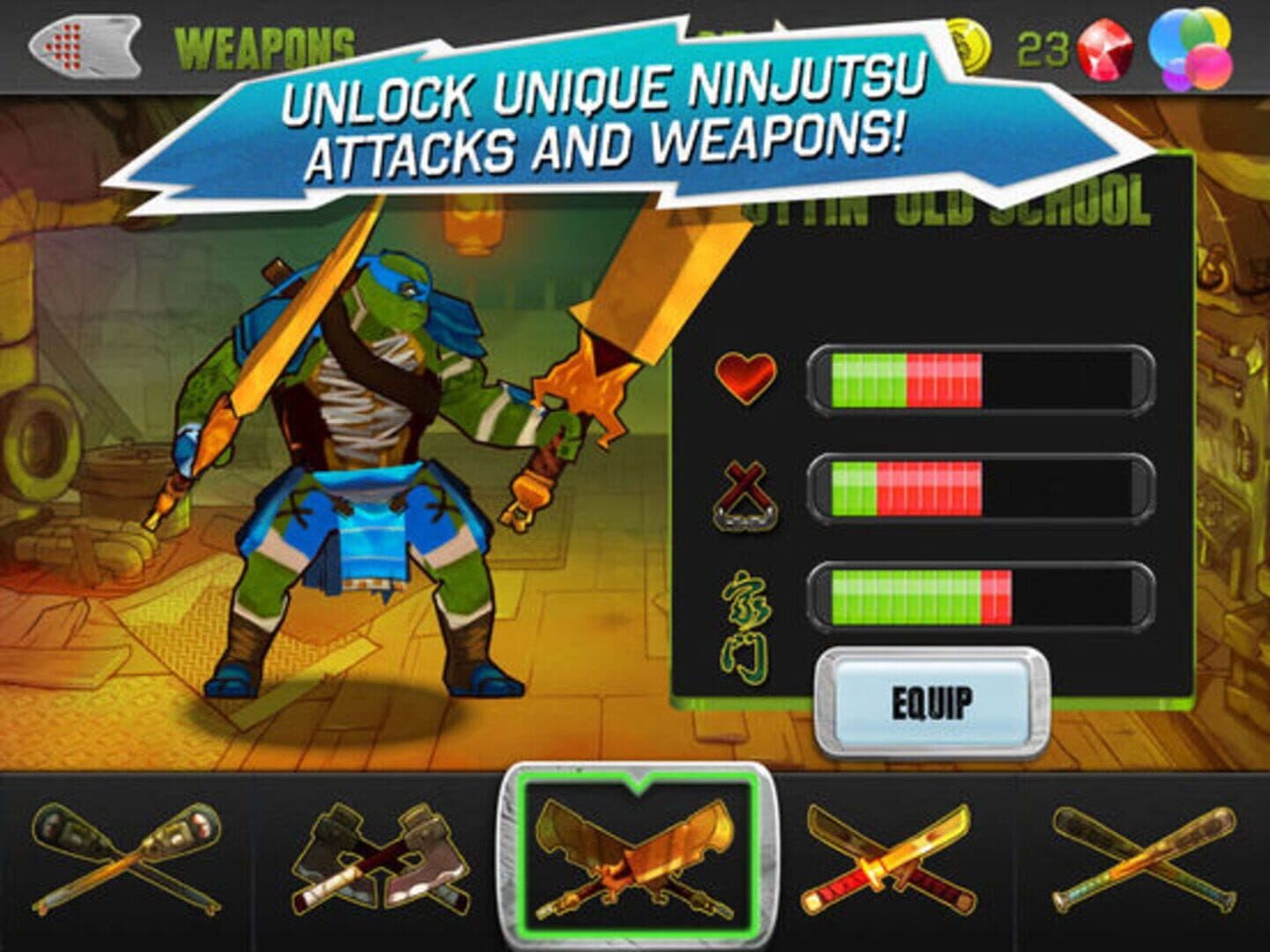 Teenage Mutant Ninja Turtles: Brothers Unite screenshot 8