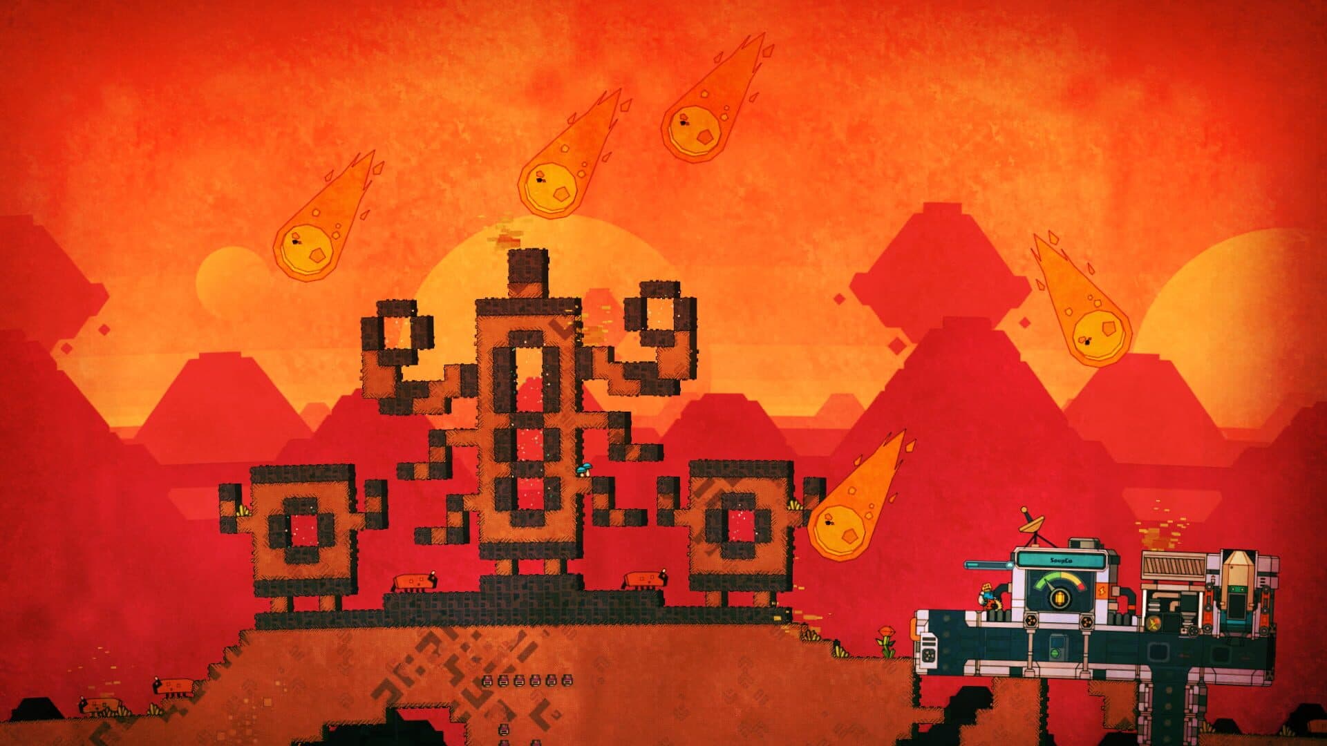 PixelJunk Nom Nom Galaxy screenshot 3