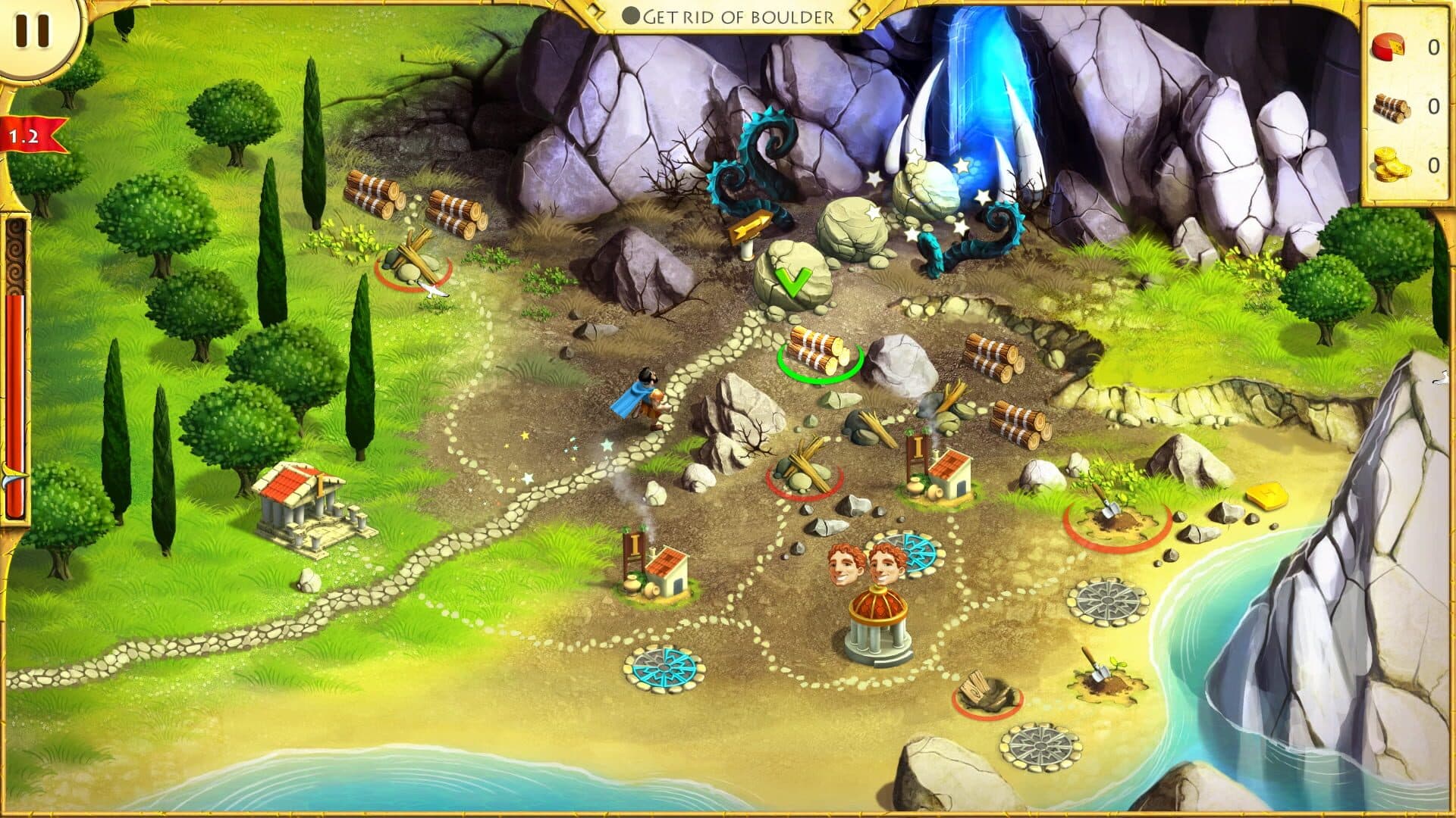 12 Labours of Hercules II: The Cretan Bull screenshot 2
