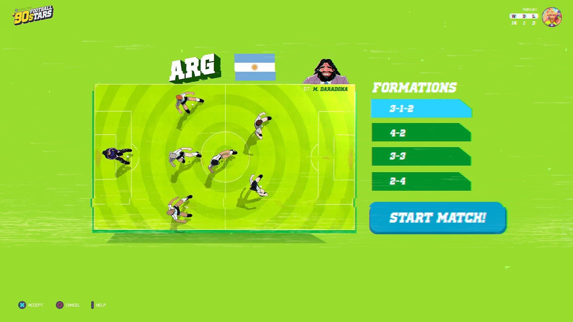 '90s Football Stars screenshot 6