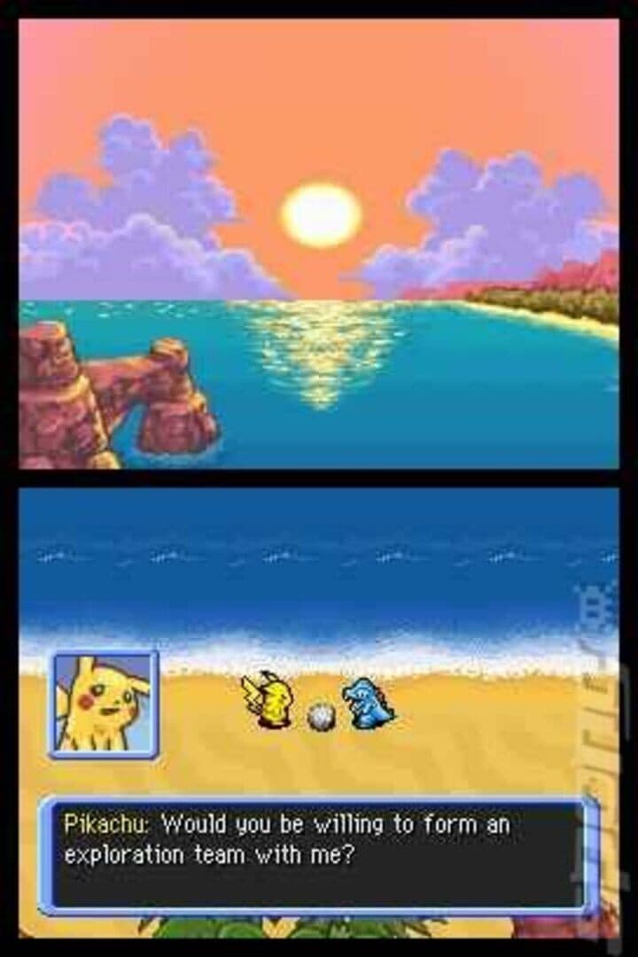 Pokémon Mystery Dungeon: Explorers of Darkness screenshot 1