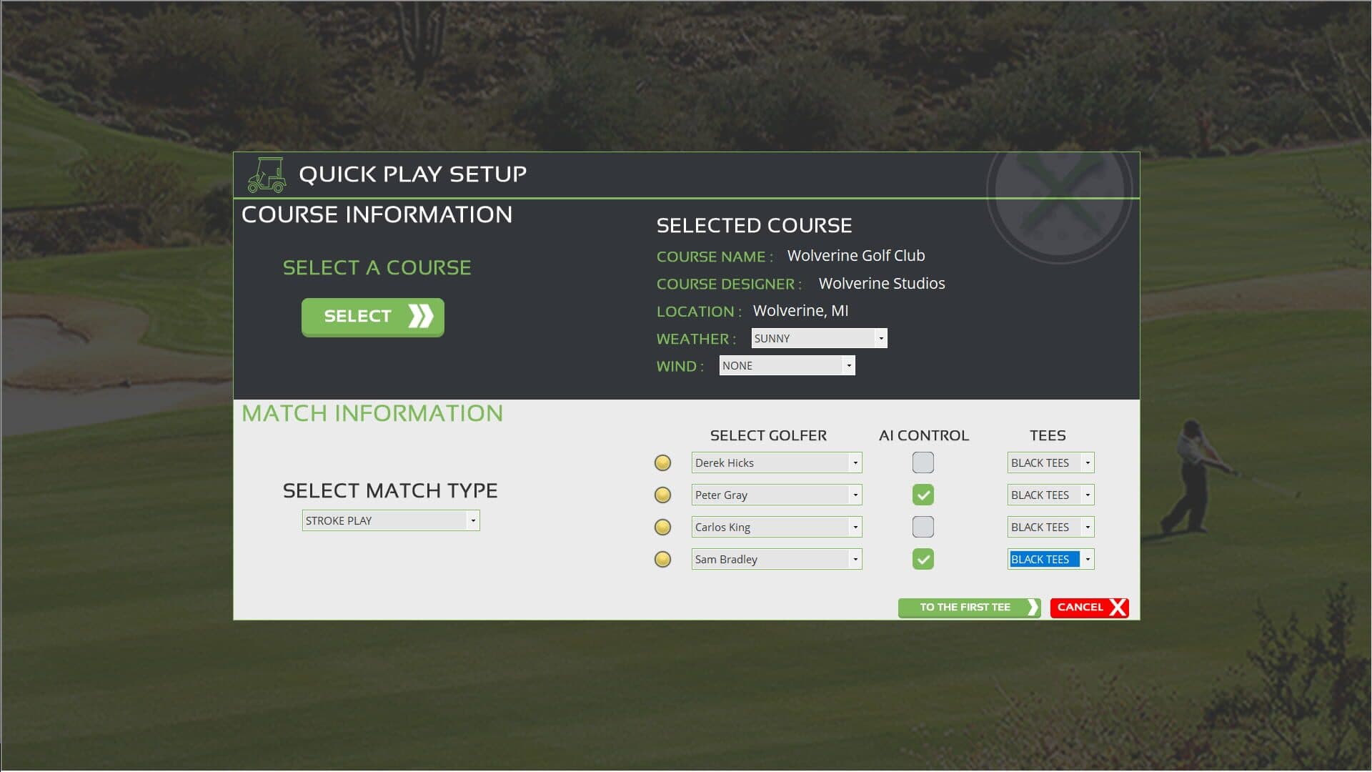 Draft Day Sports: Pro Golf screenshot 5