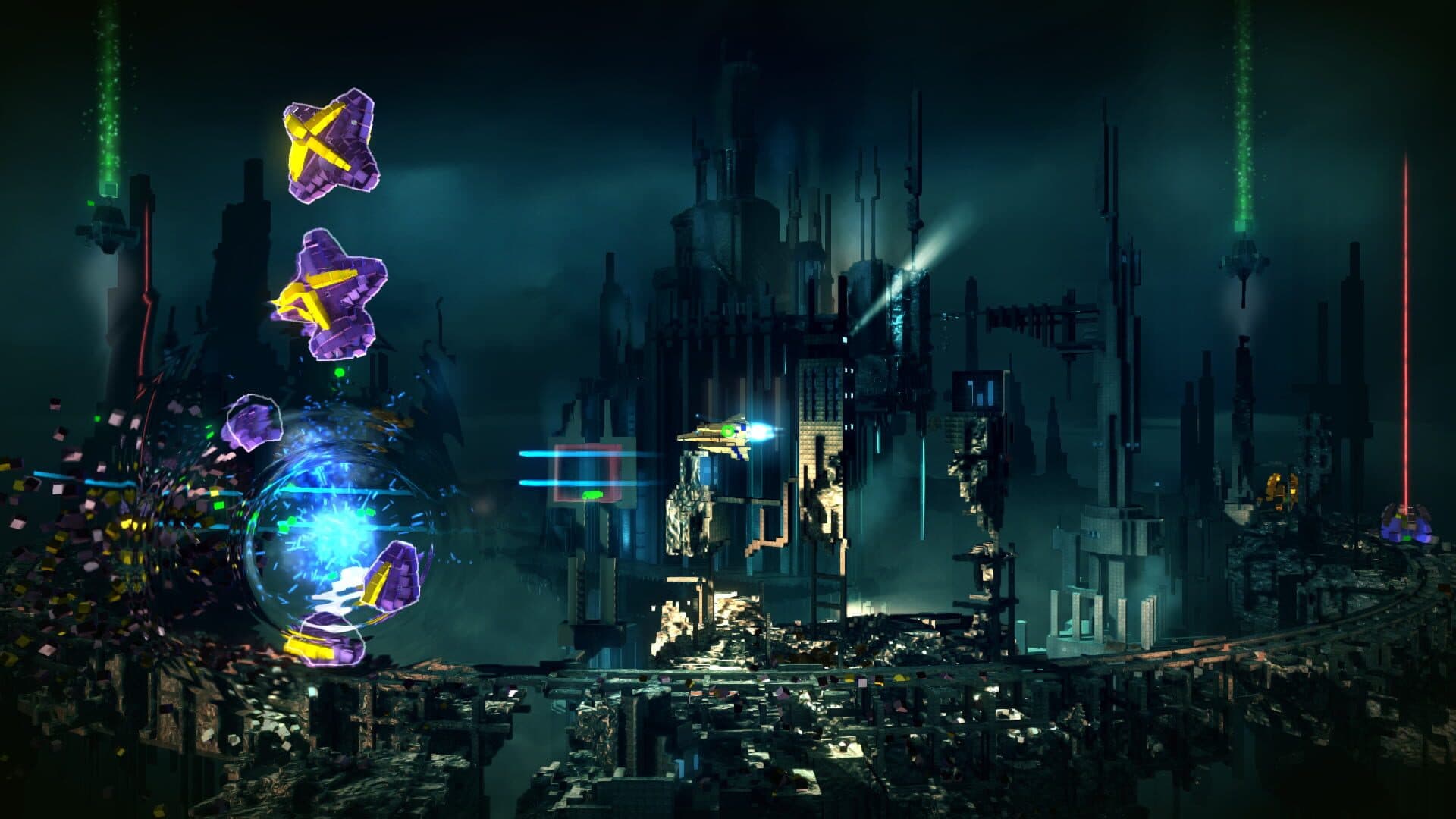 Resogun screenshot 3