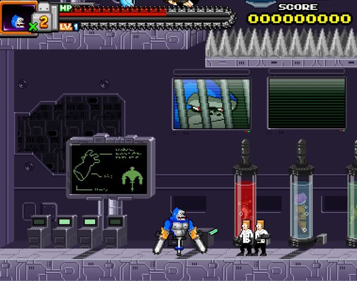Bionic Chainsaw Pogo Gorilla screenshot 2