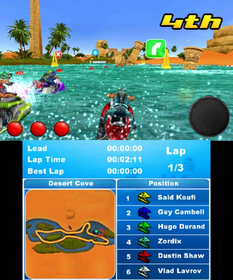 Aqua Moto Racing 3D screenshot 1