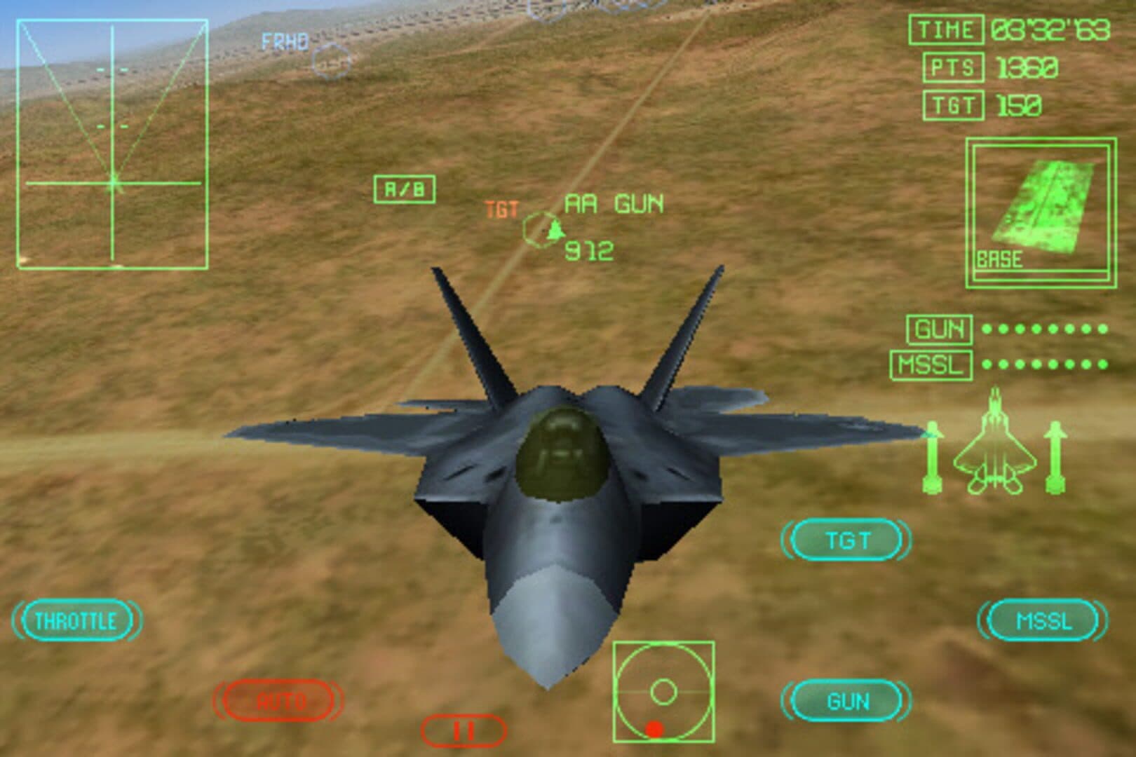 Ace Combat Xi: Skies of Incursion screenshot 1